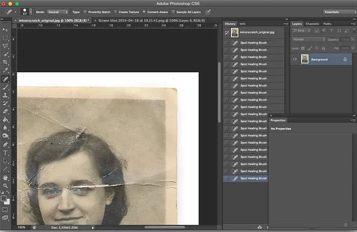 The Techniques of Photo Restoration